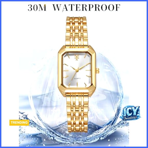 Steel Strap Square Quartz Wristwatch Fashion Casual Business main image 7